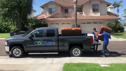 GoShareApp giphygifmaker delivery moving moving day GIF