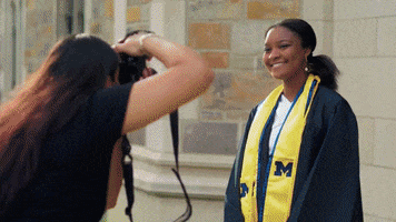 Graduation Go Blue GIF by University of Michigan