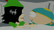 eric cartman kiss GIF by South Park 
