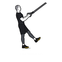 Bodyweight Pistol Squats Sticker by JLFITNESSMIAMI