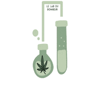 Cannabis Cbd Sticker by Le Lab du Bonheur