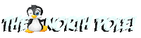 North Pole Snow Sticker