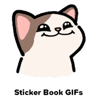 Happy Cat Sticker by Sticker Book iOS GIFs