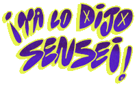Sensei Sticker by Diez