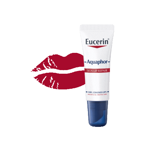 EucerinChile giphyupload lips sos eucerin Sticker