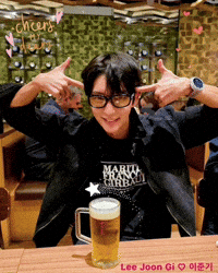 Lee Joon Gi Cheers GIF