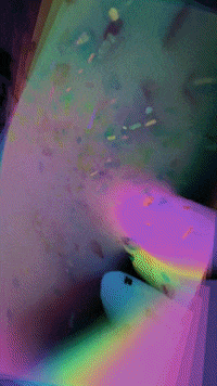 Glitch Rainbow GIF by Mollie_serena