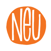 Orange Neu Sticker by Daniela Nachtigall