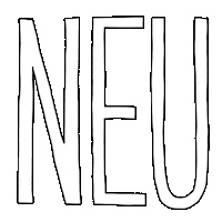 Neu Weiss Sticker by Daniela Nachtigall