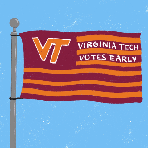 Voting Virginia Tech GIF by INTO ACTION