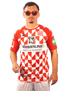 fsvmainz05 cool bundesliga sonnenbrille auge Sticker
