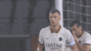 High Five Edin Dzeko GIF by AS Roma