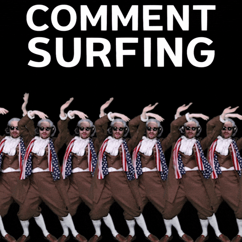 Reel Commenting GIF
