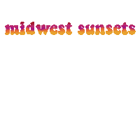 tangledtay sunset dreamy midwest sunsets Sticker