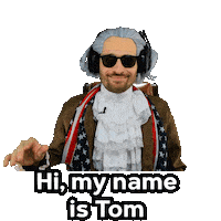 Thomas Jefferson Tom Sticker