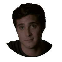 guy wink Sticker