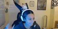 Burger Headphones GIF