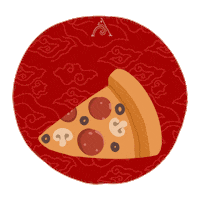 Pizza Meat Sticker by ppitchengdu