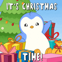 Merry Christmas GIF by Pudgy Penguins