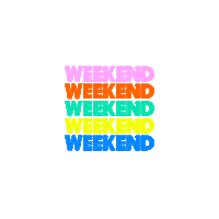Saturday Morning Weekend Sticker by Kringwinkel