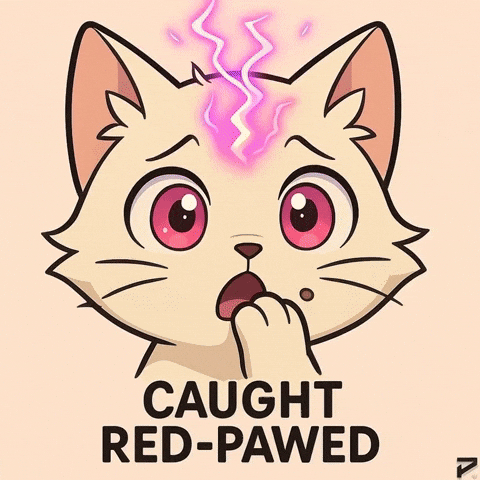 Surprised Caught In The Act GIF by Persona