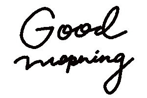 Happy Sunday Morning Sticker