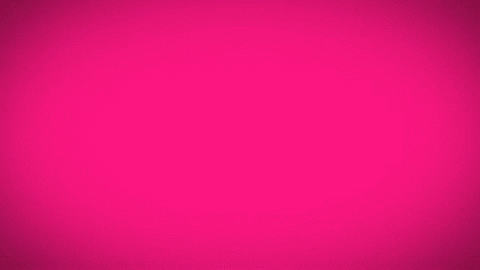 Text gif. White ribbon that reads "Happy Anniversary," appears over pink background.