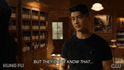 Tv Show Smirk GIF by CW Kung Fu