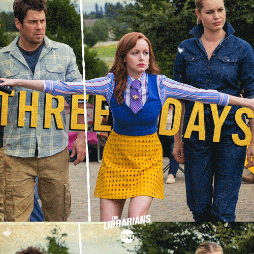 TNTDrama giphyupload tnt giphytntdrama the librarians GIF