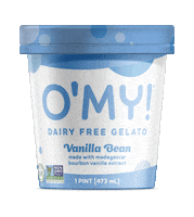 Ice Cream Grab A Spoon Sticker by O'MY Dairy Free Gelato