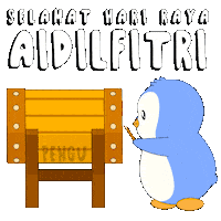 Pray Hari Raya Sticker by Pudgy Penguins