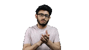 sarcastic clapping Sticker