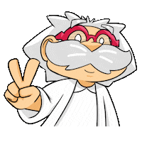 Joke Only Peace Out Sticker by Esco Lifesciences