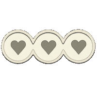 Corazones Sticker by Rudo Co.