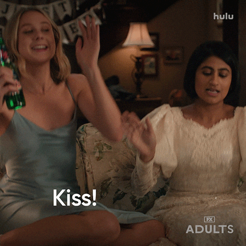 Nick Kroll Kiss GIF by Adults