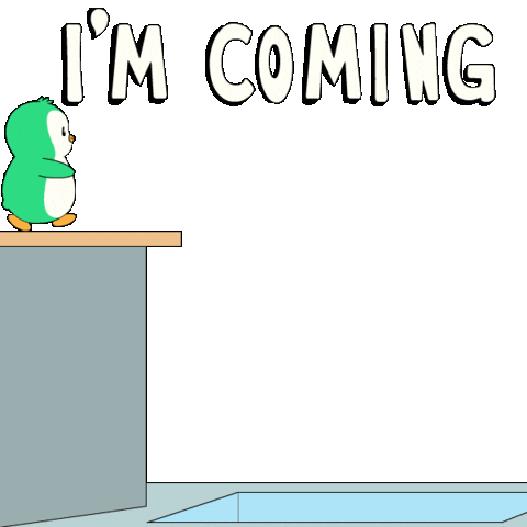 Jump In Sticker by Abster