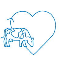 MilaSuedtirol cow kuh mucca tierliebe Sticker