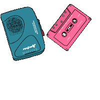 discreetmauve music tape casette casettetape Sticker