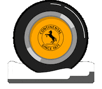 Snow Winter Sticker by Continental