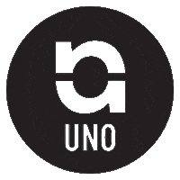 UNOMALTA dance party white black Sticker