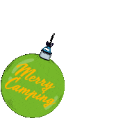 Christmas Camping Sticker by _wecg