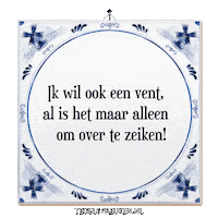 Humor Wijsheid Sticker by Tegelspreuken.nl