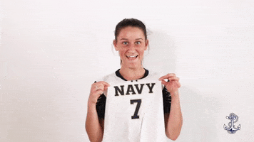 Katie Herrmann GIF by Navy Athletics