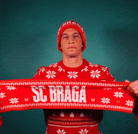 Christmas Jumper GIF by SC Braga