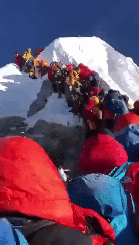 Delays in the Death Zone: Concerns Raised Over Crowding at Everest Summit