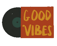 Good Vibes 80S Sticker