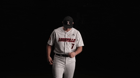 University Of Louisville Baseball GIF by Louisville Cardinals