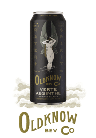 OldknowBevCo giphyupload rtd absinthe mineral water Sticker