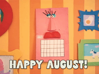 Happy August!