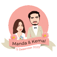 Manda Kemal Sticker by Keption